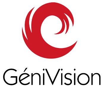 Logo Genivision expert en communication vidéo